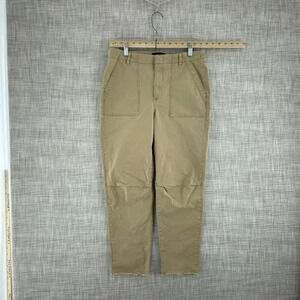 Banana Republic Girlfriend Chino Pants Womens 8 Tan 4241
